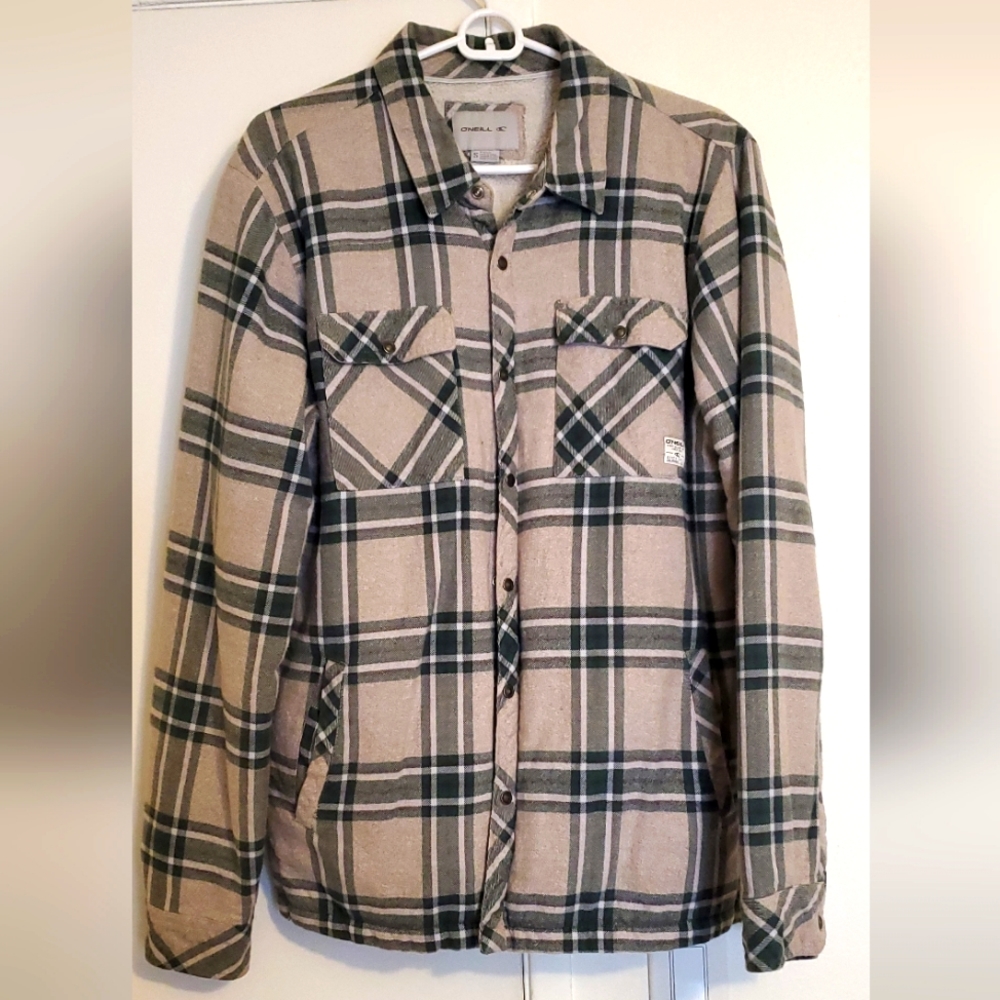 O'Neil flannel jacket men's small